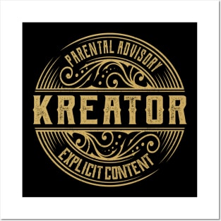 Kreator Vintage Ornament Posters and Art